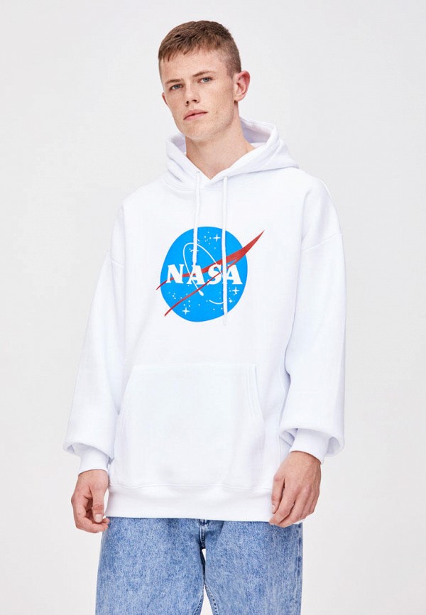 

Свитшот Pull&Bear, Белый, NASA