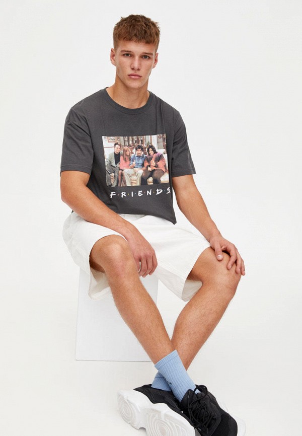 

Футболка Pull&Bear, Серый