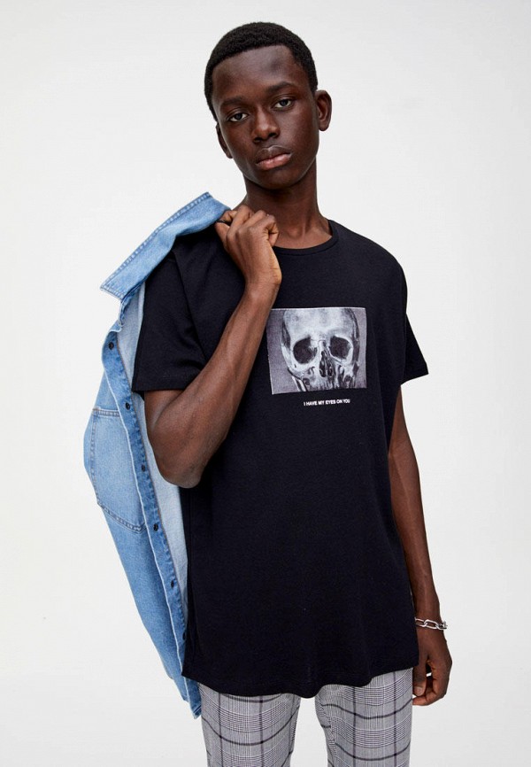 

Футболка Pull&Bear, Черный