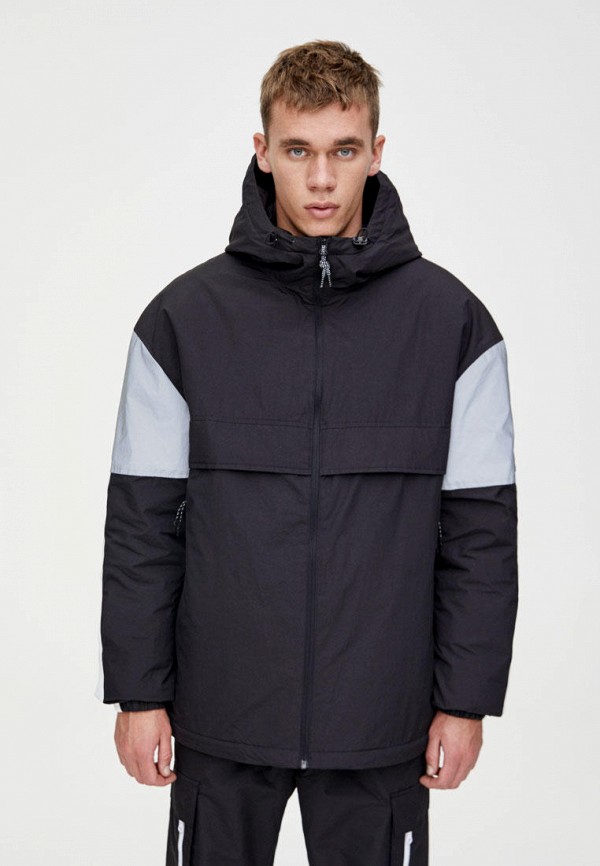 

Куртка утепленная Pull&Bear, Черный