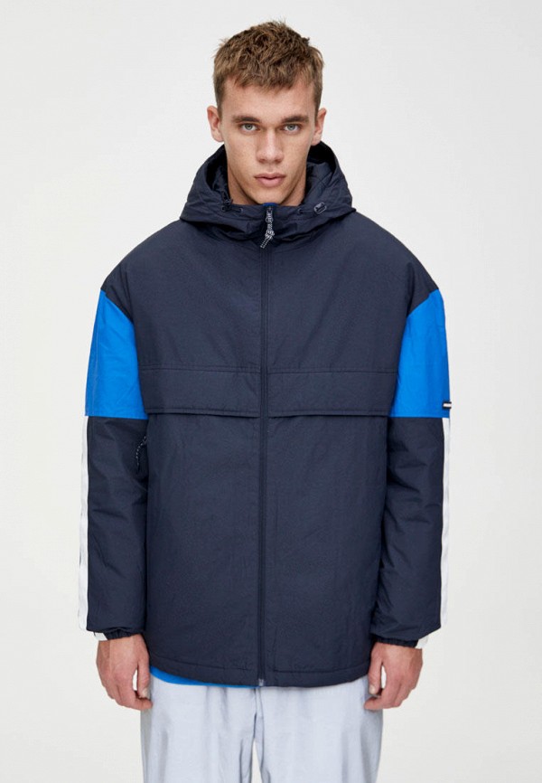 

Куртка утепленная Pull&Bear, Синий