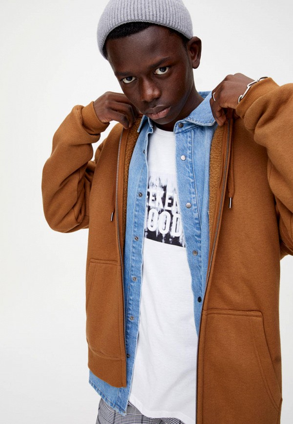

Толстовка Pull&Bear, Коричневый