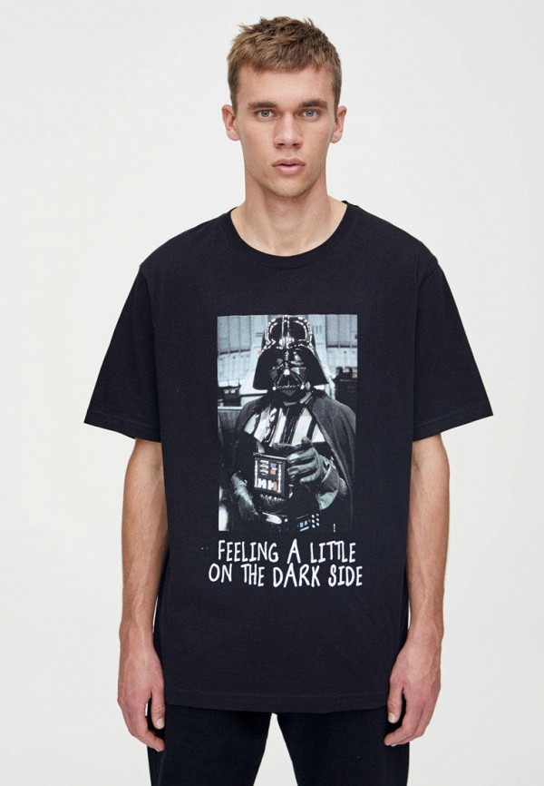 

Футболка Pull&Bear, Черный, STAR WARS