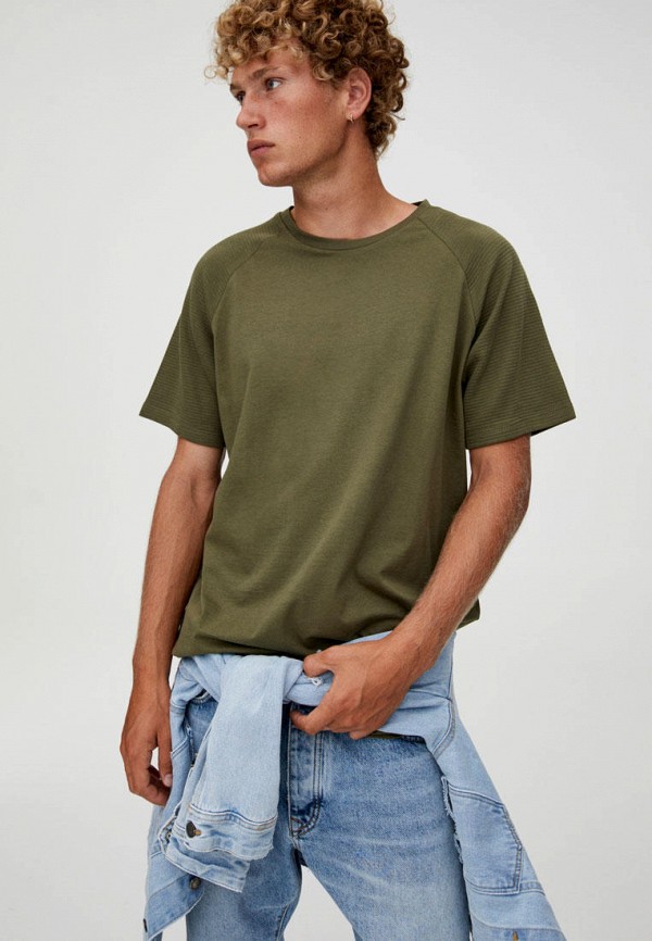 

Футболка Pull&Bear, Хаки