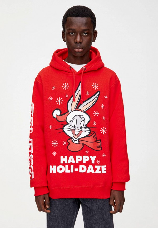 

Худи Pull&Bear, Красный