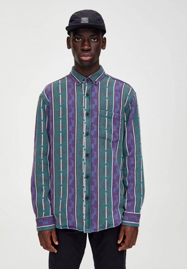 

Рубашка Pull&Bear, Синий