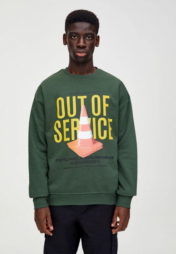 

Свитшот Pull&Bear, Зеленый