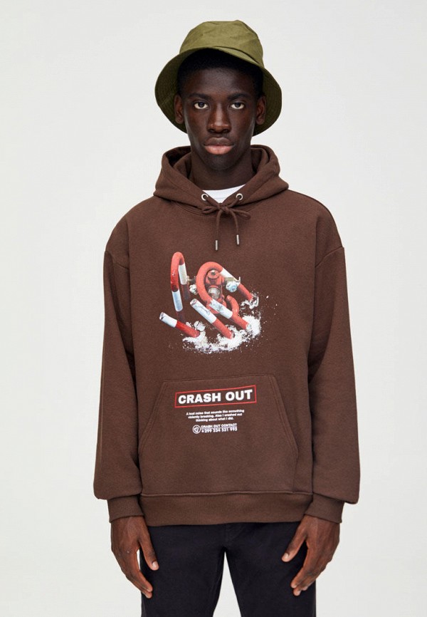 

Худи Pull&Bear, Коричневый