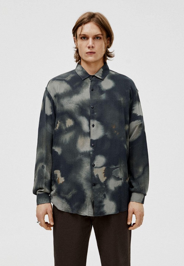 

Рубашка Pull&Bear, Серый