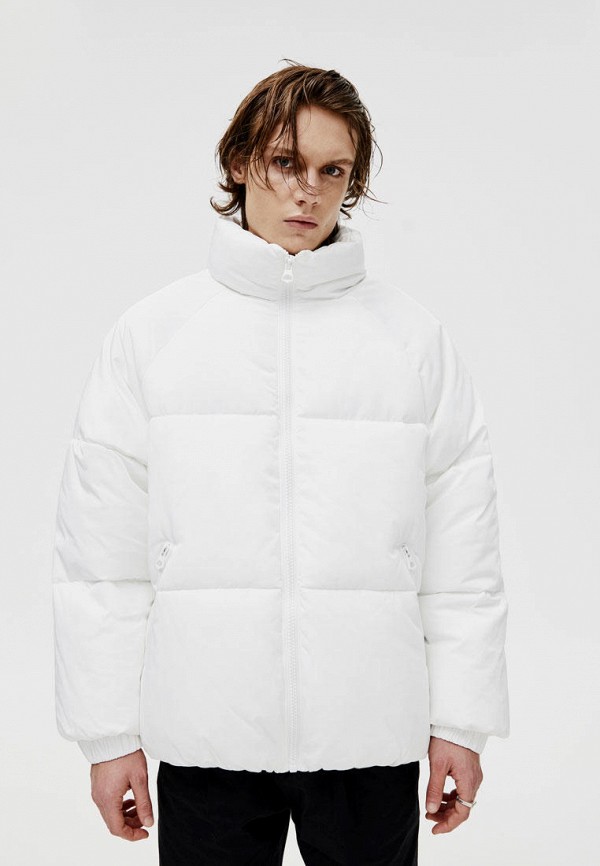 

Куртка утепленная Pull&Bear, Белый