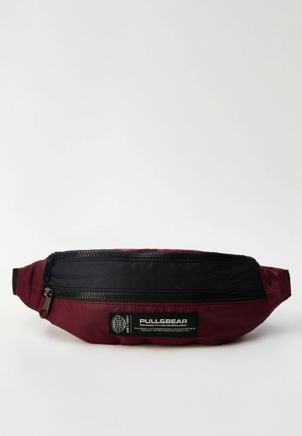 

Сумка поясная Pull&Bear, Бордовый