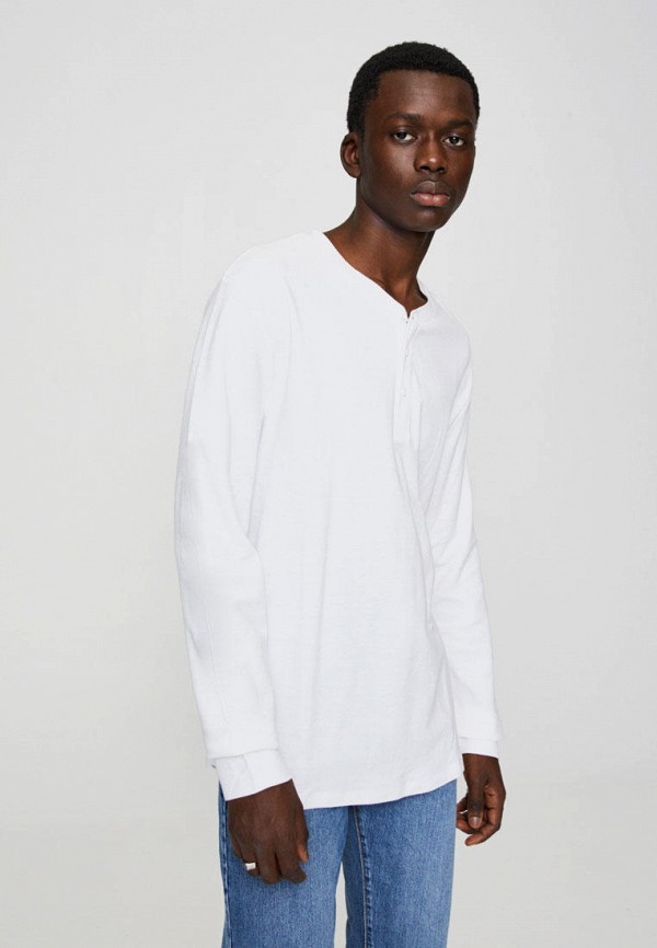 

Лонгслив Pull&Bear, Белый
