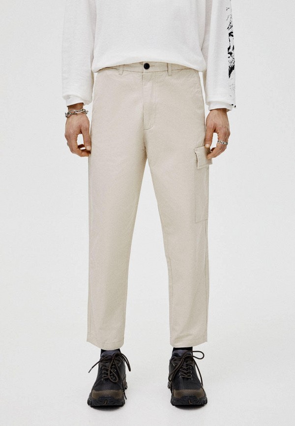 

Брюки Pull&Bear, Бежевый