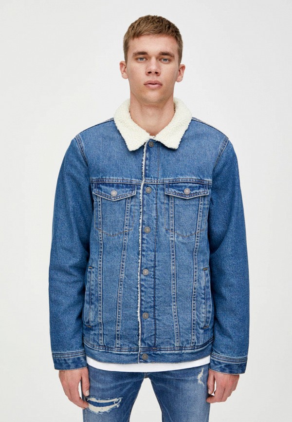 

Куртка джинсовая Pull&Bear, Синий