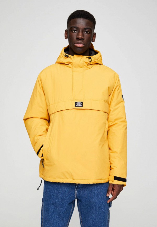 

Куртка утепленная Pull&Bear, Желтый