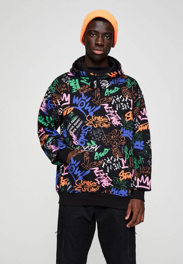 

Худи Pull&Bear, Черный