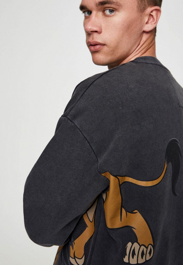 

Свитшот Pull&Bear, Черный, REY LEON