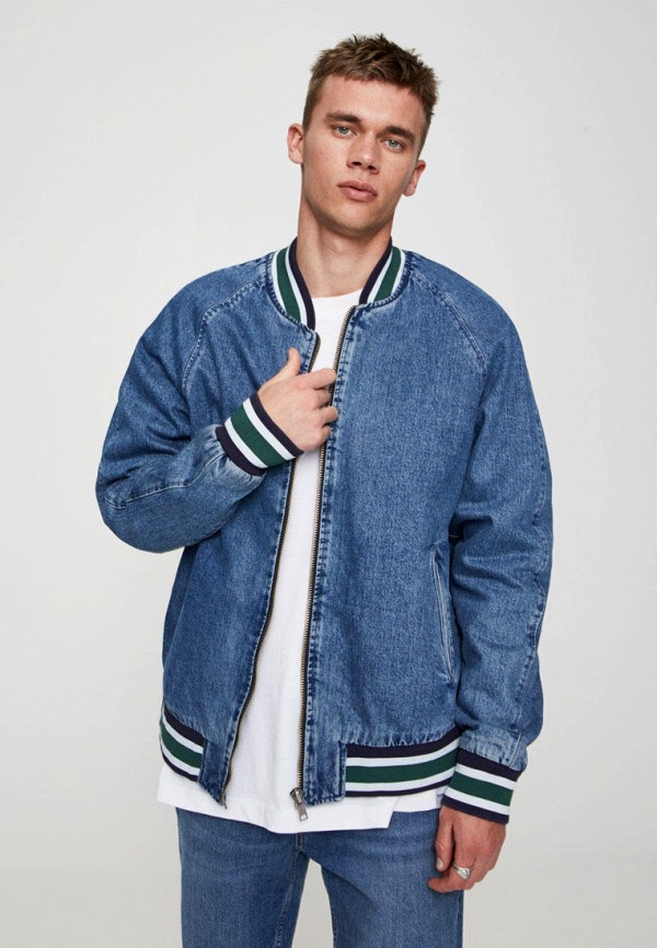 

Куртка джинсовая Pull&Bear, Синий