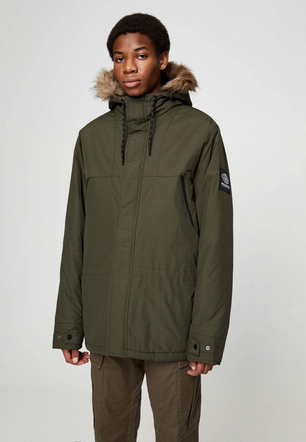 

Куртка утепленная Pull&Bear, Хаки