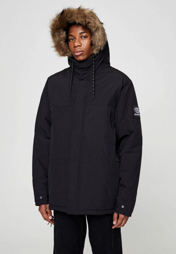 

Куртка утепленная Pull&Bear, Черный