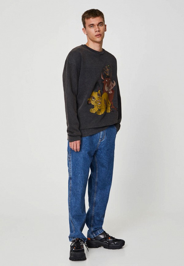 

Свитшот Pull&Bear, Черный, REY LEON