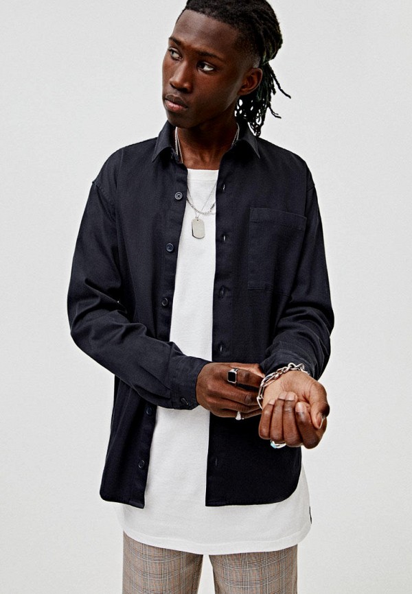 

Рубашка Pull&Bear, Черный