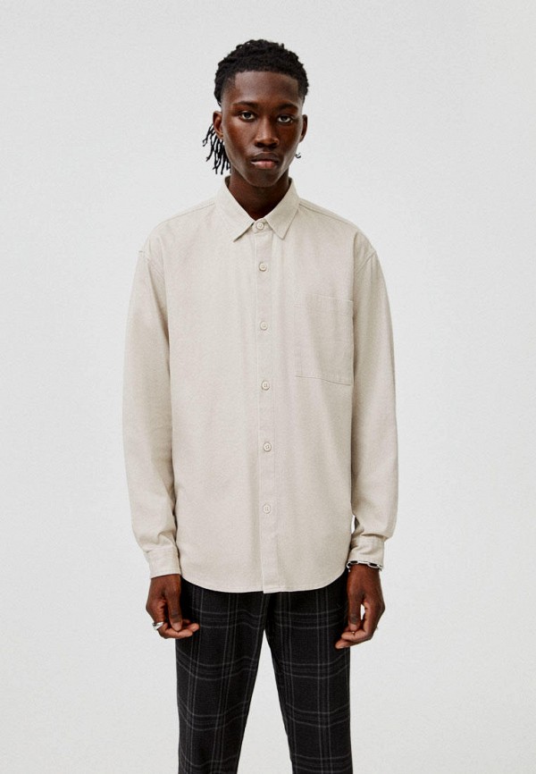 

Рубашка Pull&Bear, Бежевый