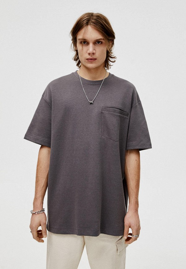 

Футболка Pull&Bear, Серый