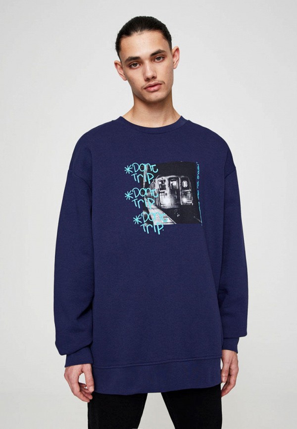 

Свитшот Pull&Bear, Синий