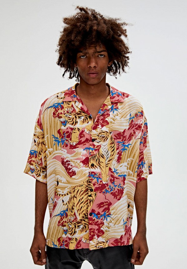 

Рубашка Pull&Bear, Бежевый