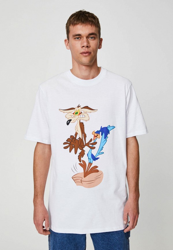 

Футболка Pull&Bear, Белый, WARNER