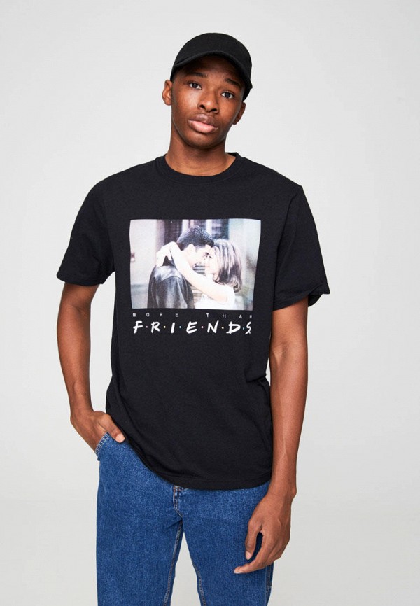 

Футболка Pull&Bear, Черный, FRIENDS