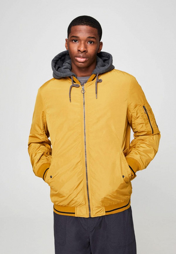 

Куртка утепленная Pull&Bear, Желтый