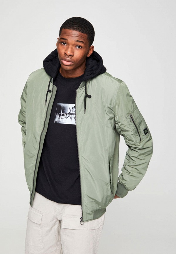 

Куртка утепленная Pull&Bear, Хаки