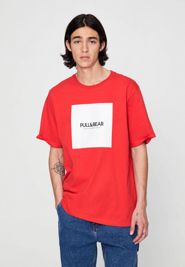

Футболка Pull&Bear, Красный