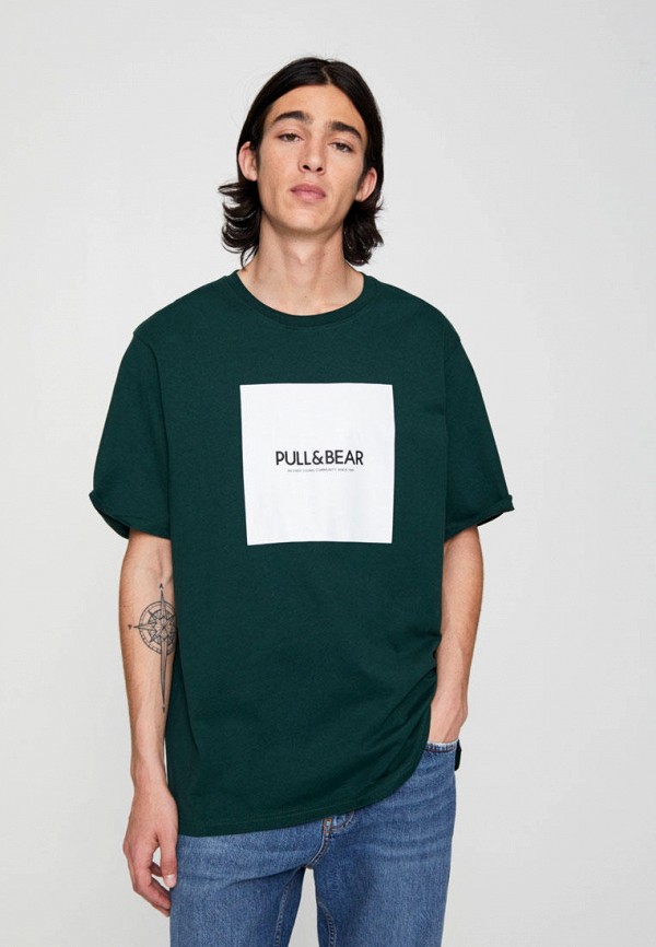 

Футболка Pull&Bear, Зеленый