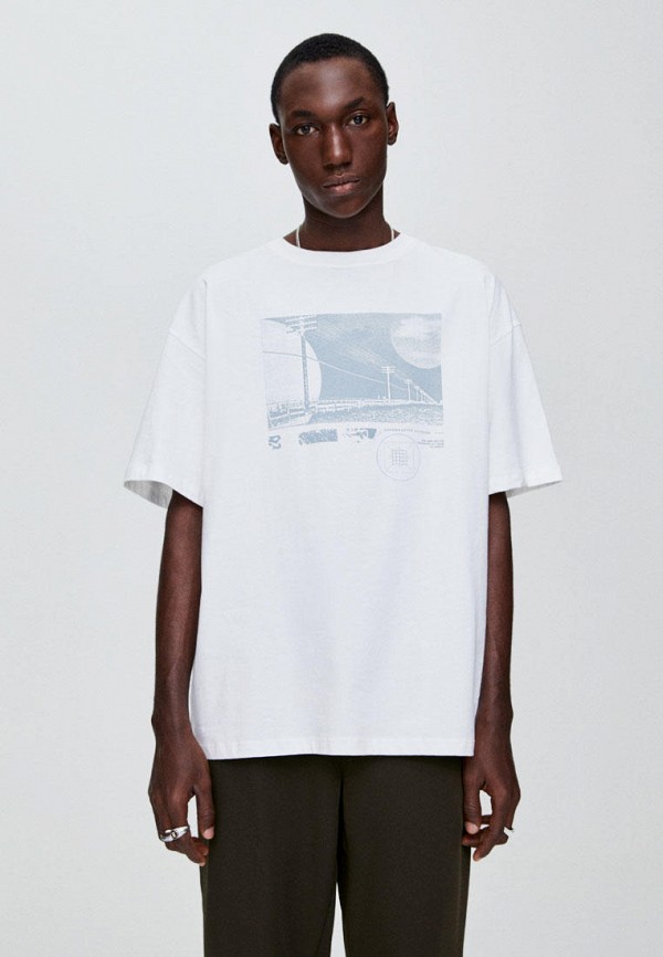 

Футболка Pull&Bear, Белый