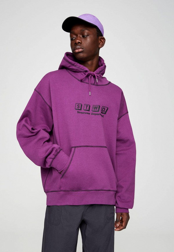 

Худи Pull&Bear, Фиолетовый