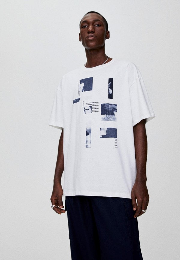 

Футболка Pull&Bear, Белый