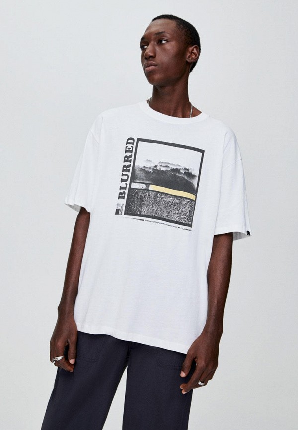 

Футболка Pull&Bear, Белый