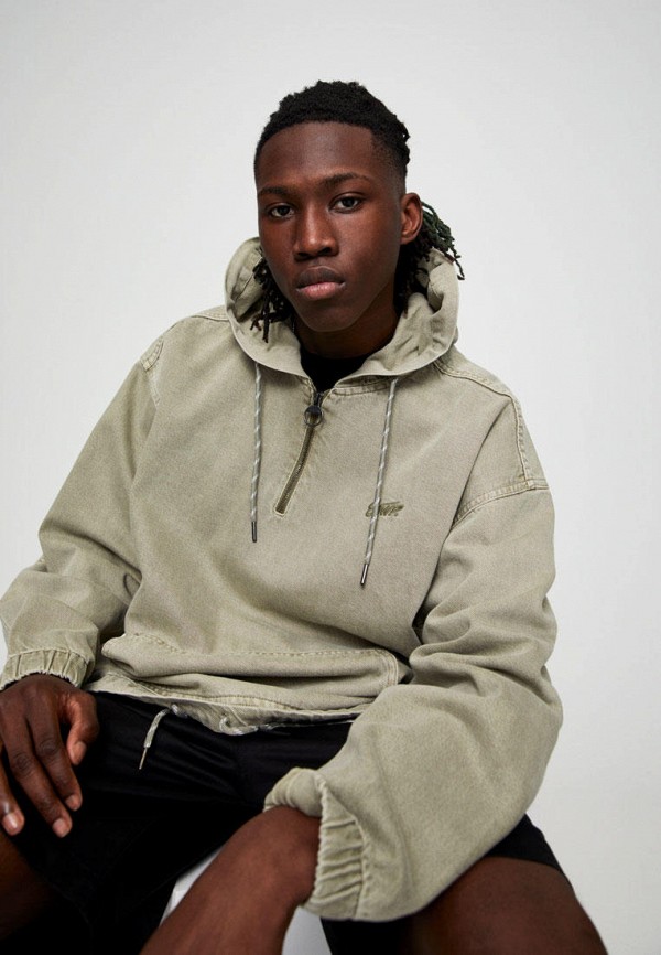 

Куртка джинсовая Pull&Bear, Хаки