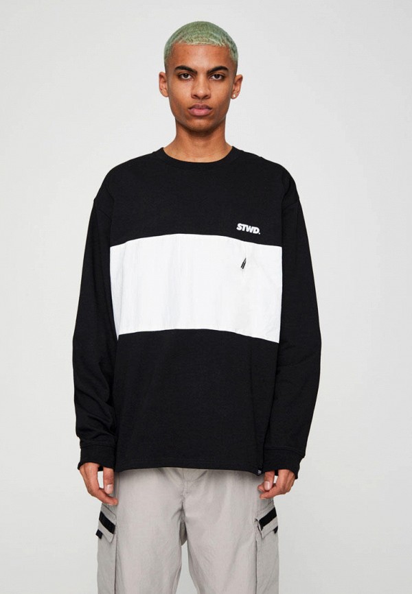 

Лонгслив Pull&Bear, Черный