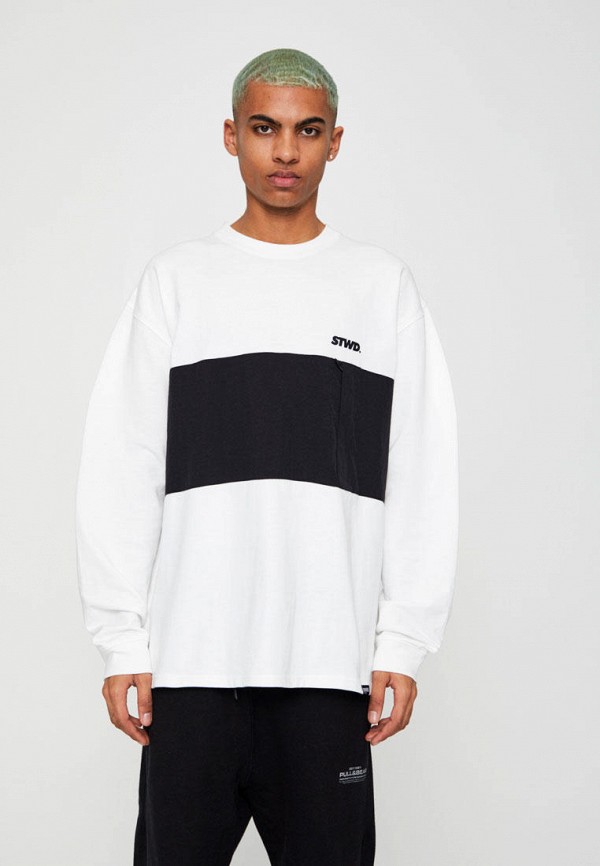 

Лонгслив Pull&Bear, Белый