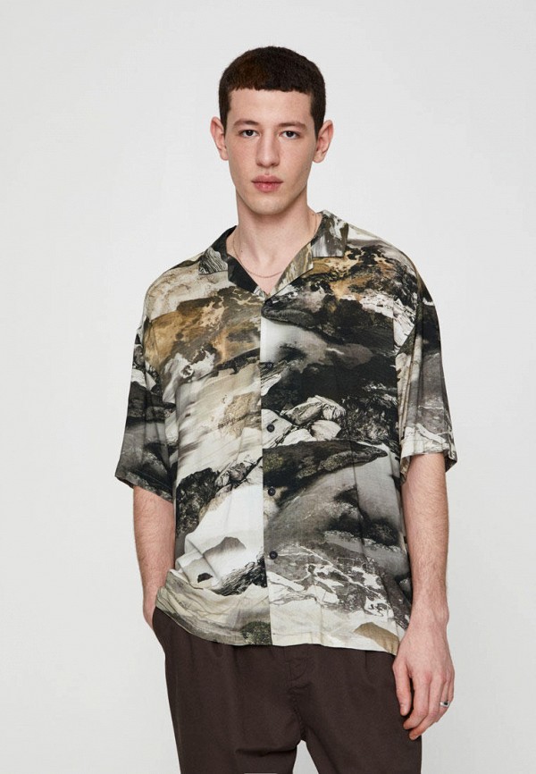 

Рубашка Pull&Bear, Зеленый