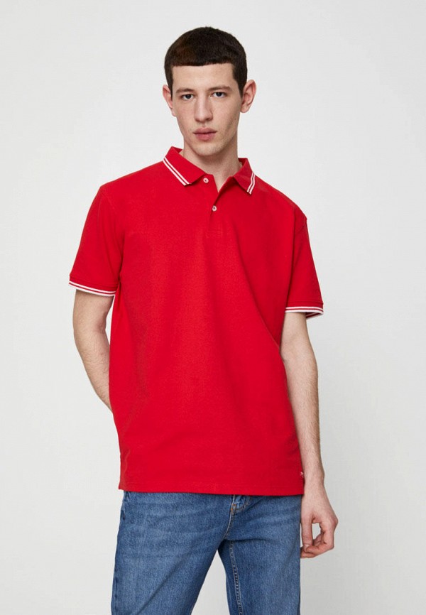 

Поло Pull&Bear, Красный