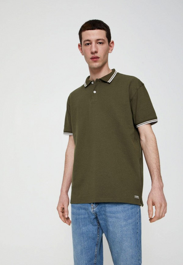

Поло Pull&Bear, Хаки