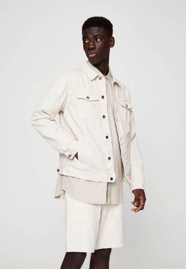 

Куртка джинсовая Pull&Bear, Бежевый