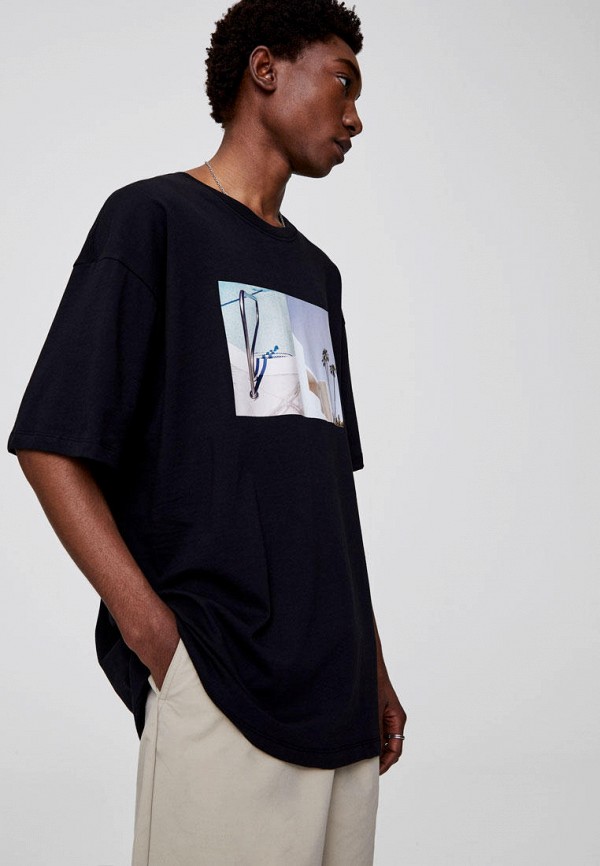

Футболка Pull&Bear, Черный