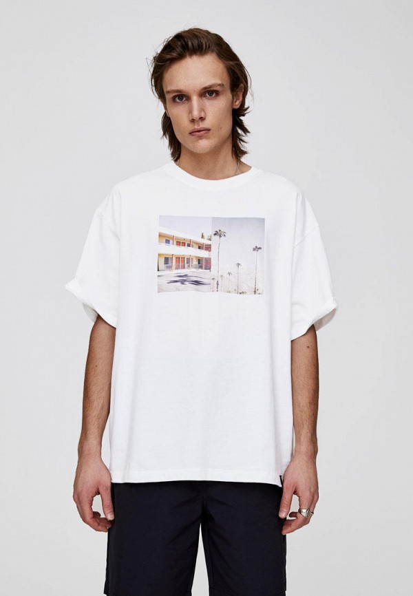 

Футболка Pull&Bear, Белый