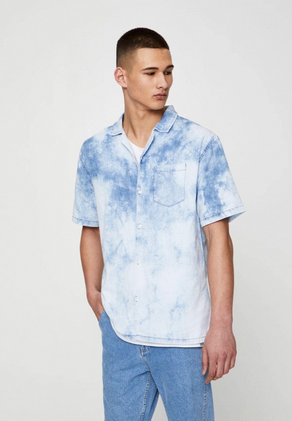 

Рубашка джинсовая Pull&Bear, Голубой